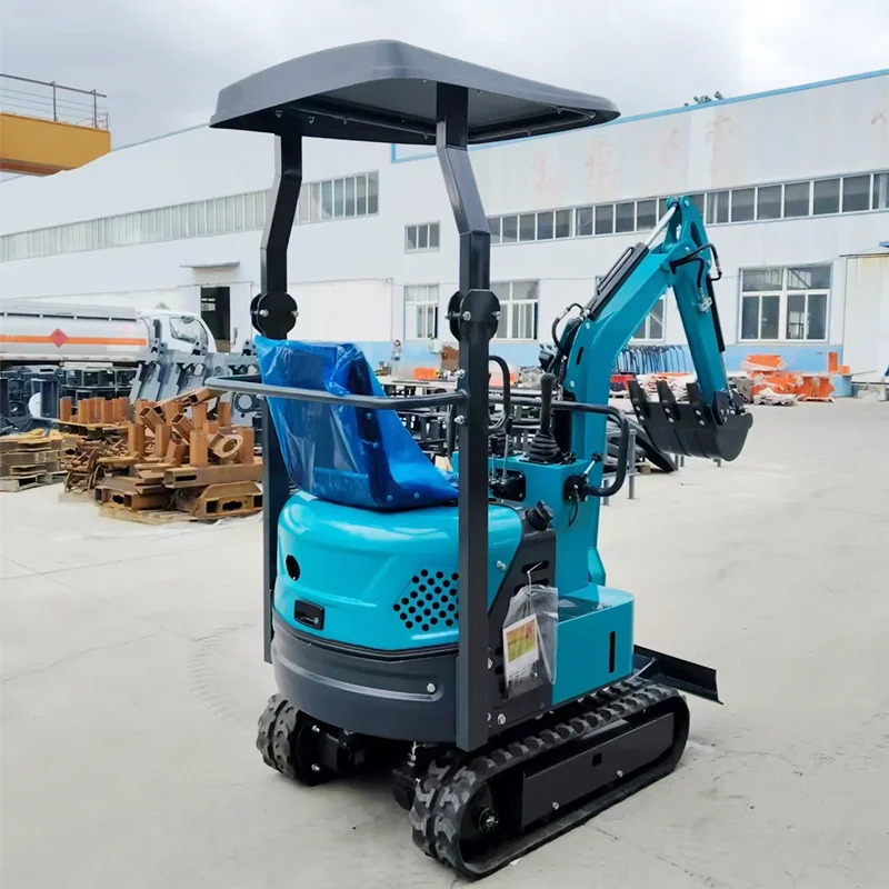 

FREE SHIPPING Customized Kubota/Yanmar engine 1.2 ton 1 Ton small digger CE/EPA/EURO 5 mini excavators with full attachments
