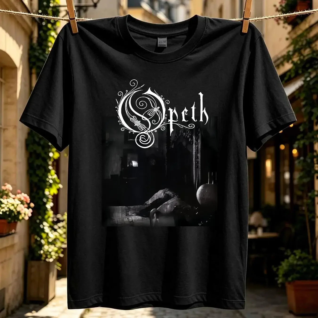washed T Shirt Opeth Deliverance  Cotton Black Men All Size S to 5XL vintage Washed Comfortable fashion Unisex Casual Stretched