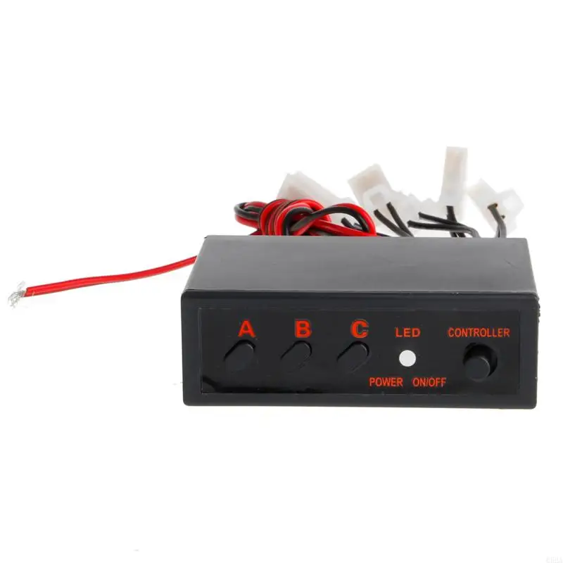 652A 6 Ways Brake Controller LED Brake Stop Light Flashing Controller