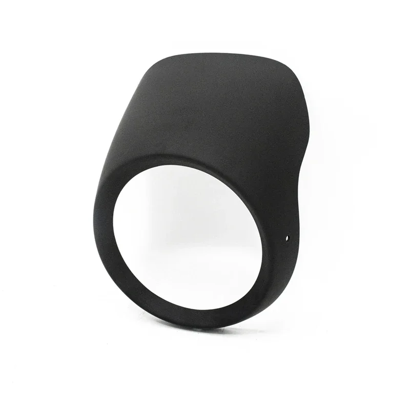 Cubierta de parabrisas de faro redondo para motocicleta, carenado de pantalla de plástico ABS, soporte de parabrisas personalizado para BD300-15