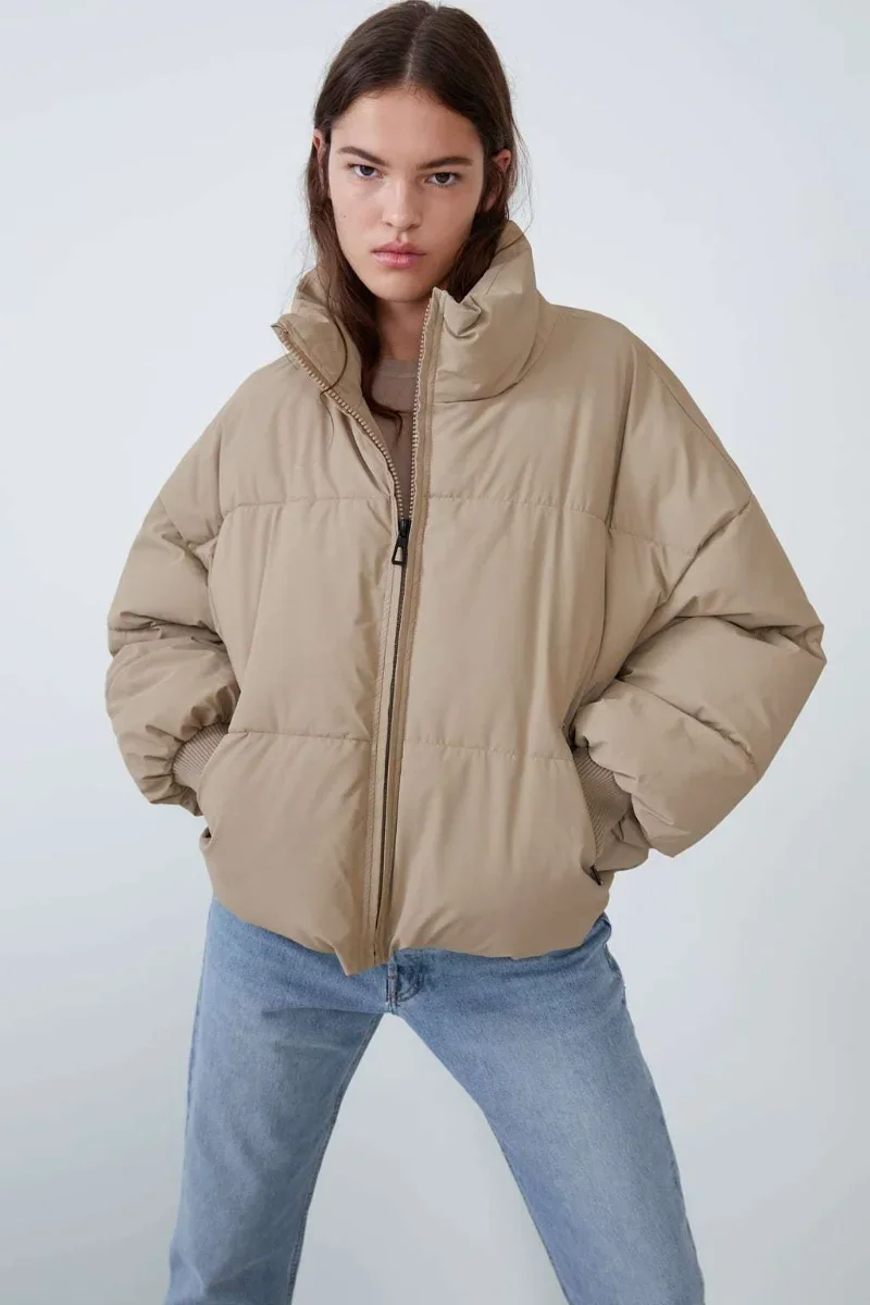 Autumn and Winter 2022 New Womens Wear Urban Casual Loose Bread Coat Cotton Coat for Women