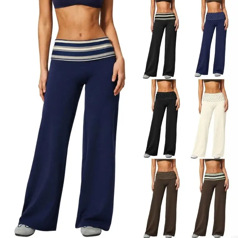 Women Workout Leggings Womens Straight Leggings Gym Yoga Leisure Pants 24BD