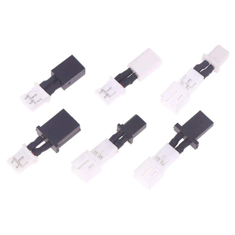 1 pçs curto 1s copo oco cabo adaptador de bateria de lítio ph2.0 para bt2.0 gnb27 macho fêmea conector cabeça para avião rc drone