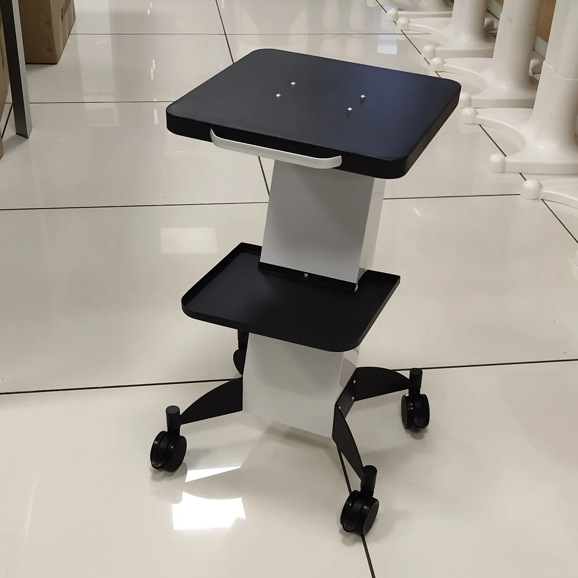 Rolling Trolley Cart for Beauty Salon Equipment, armazenamento Rack, Organizador Stand, Spa Cart