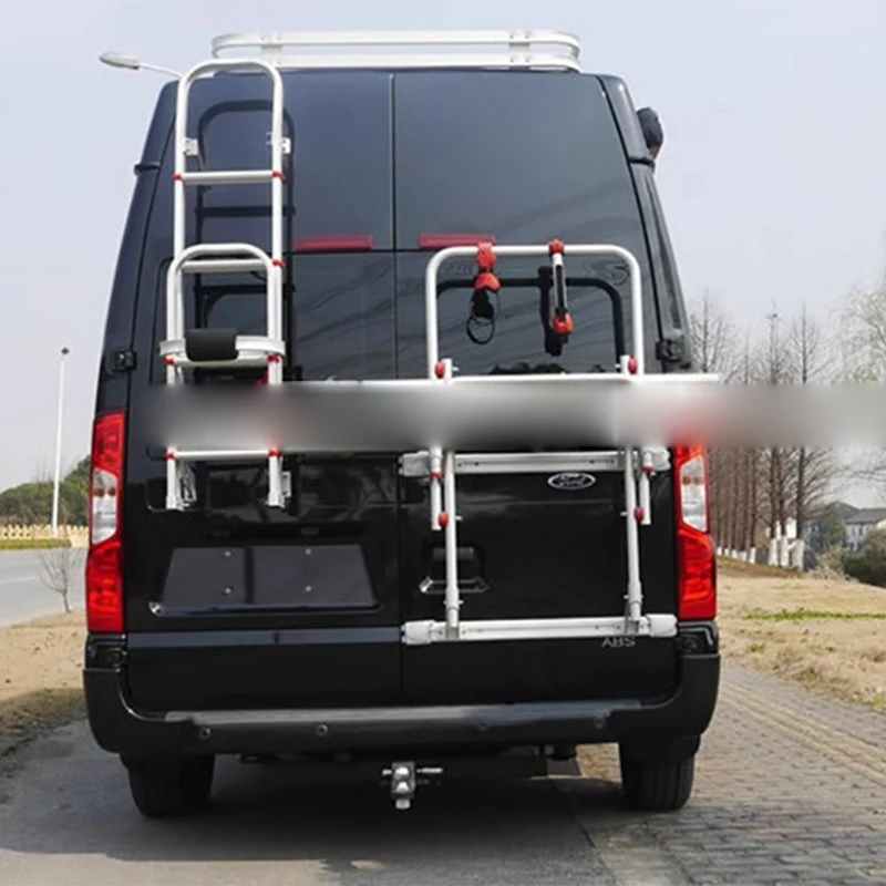 RV Bicycle Rack For Sprint/Iveco Special Installation Bicycle Rack RV Accessories Outdoor bicycle carrying and storage