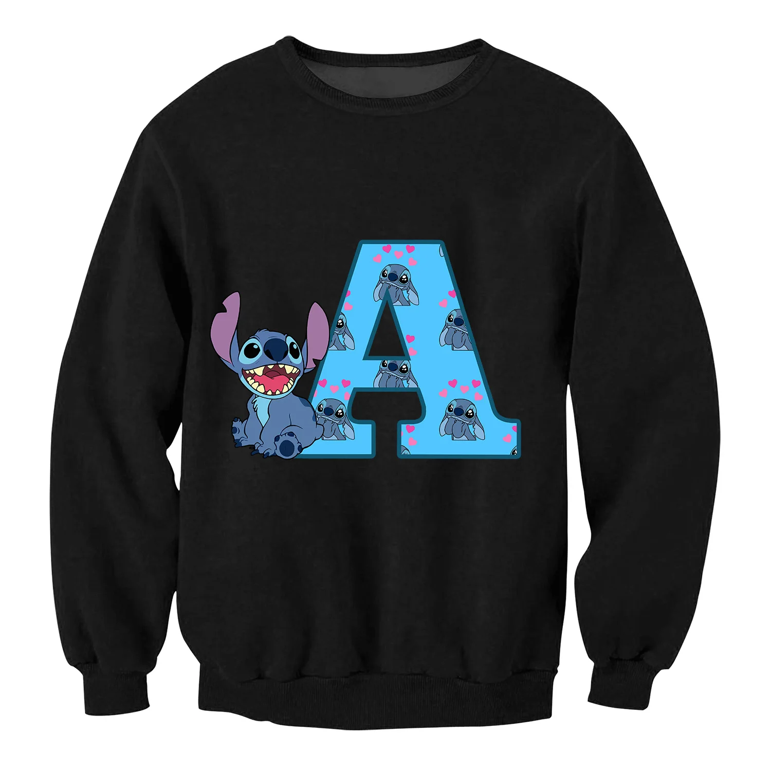 

Disney Fashion Men Pullovers Disney Sweatshirts Hoodies Clothes Long Sleeves Clothing Ladies Top Stitch 2025 New Black Clothing