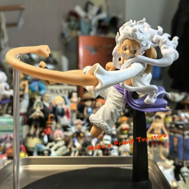 

One Piece Bandai Eyewear'S Figurine Dxf Ichiban Reward Five-Level Koa Nika Luffy Multiple Action Figure Models Combination Gifts