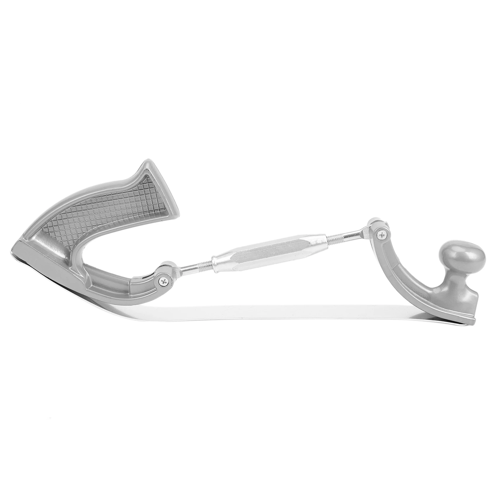 A98E-2X Adjustable Frame Milled Tooth Car Body Polisher Files Metal Panel Polishing Curved Tooth Steel File Holder(Medium)