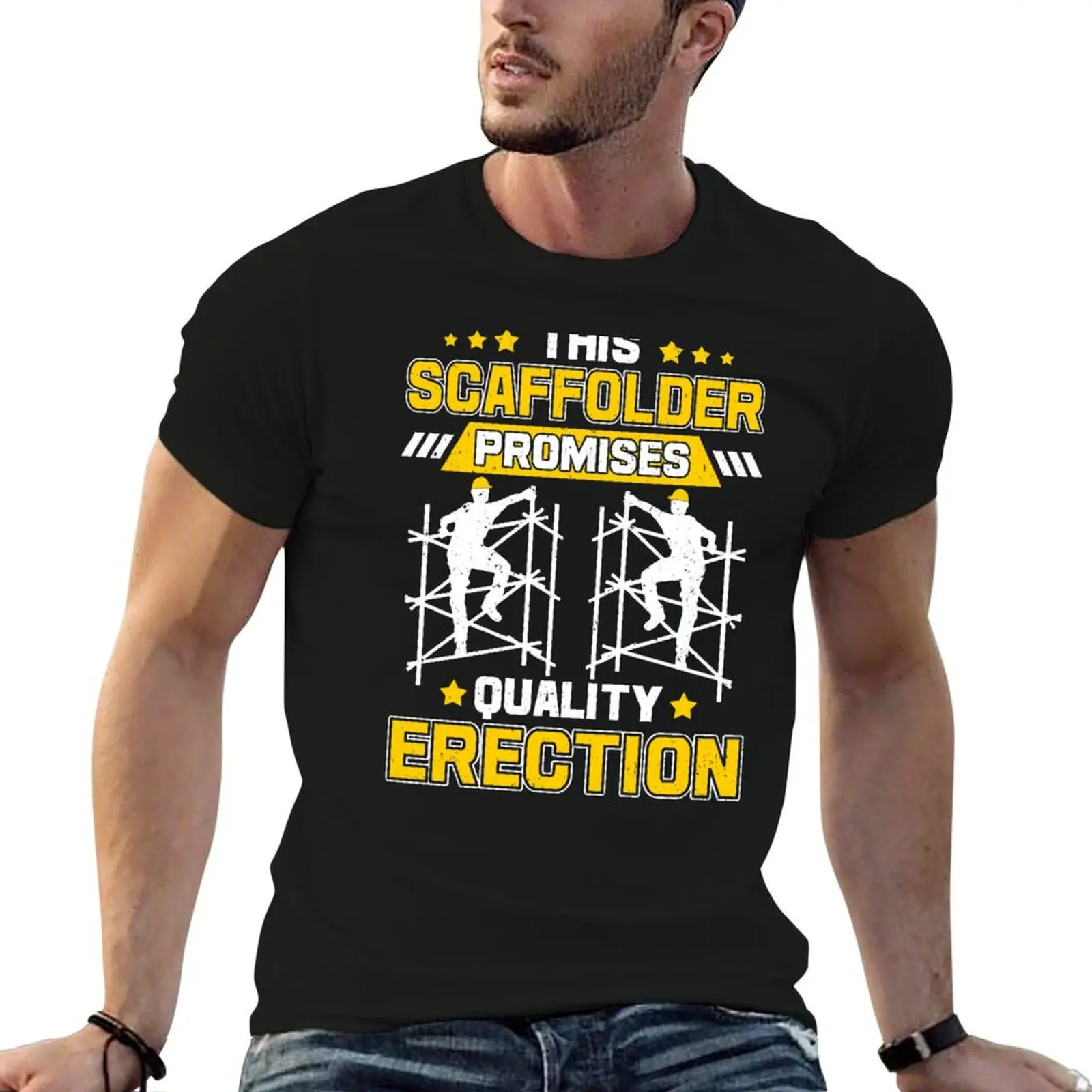 Scaffolder Scaffolding Scaffold Builder T-Shirt vintage t shirts quick-drying animal prinfor boys cute tops mens clothing