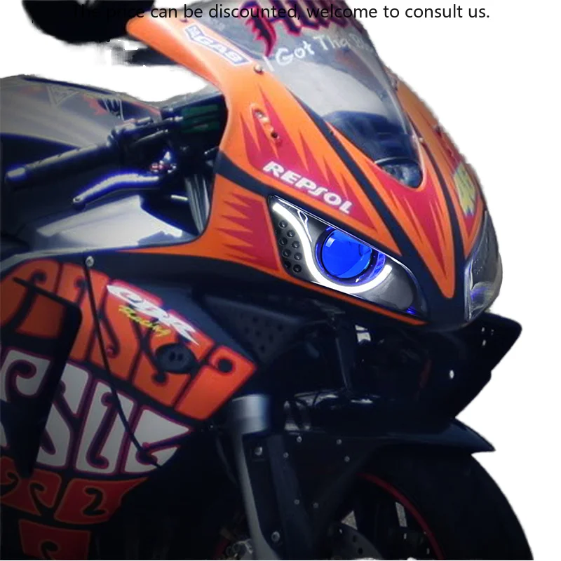 

Hondaa CBR1000RR 2004-2007 LED Optical Fiber Headlight Assembly New Condition 6000k Color Temperature Directly China Motorcycles