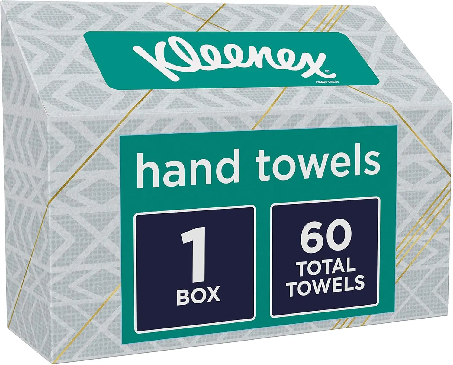 

Everyday Hand Towels, 60 Count - Soft, Absorbent Paper Towels for Home and Kitchen Use