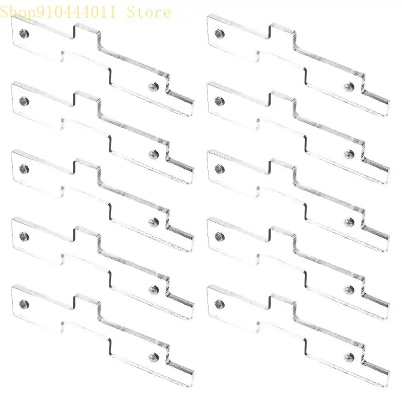 

28GF 10PCS CLEAR ACRYLE ROUTER TABLE BAR для измерения деревообработки высоты