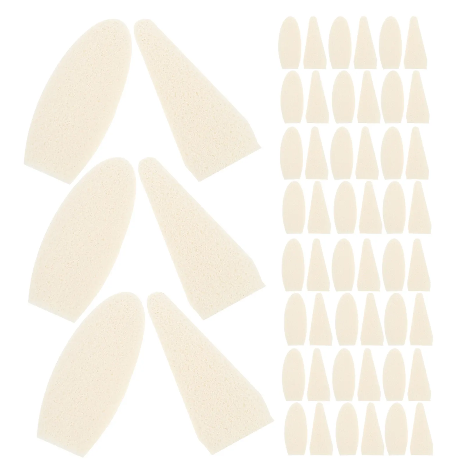 200Pcs Sketch Sponge Wiper Replacement High Density Art Blending Sponge for Drawing Tools Precise Erasing Fast Correction