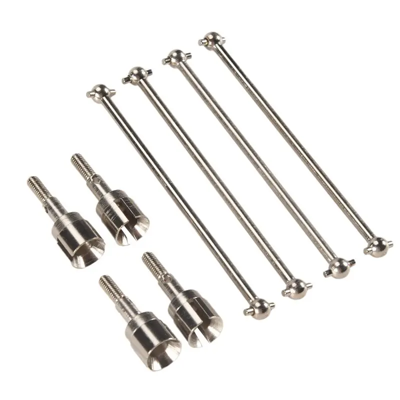 ABTI-08029 Dogbones 89.5Mm & Stub Wheel Axle 02033 Drive Shaft For 1/10 Redcat HSP Exceed RC Car Truck Replacement