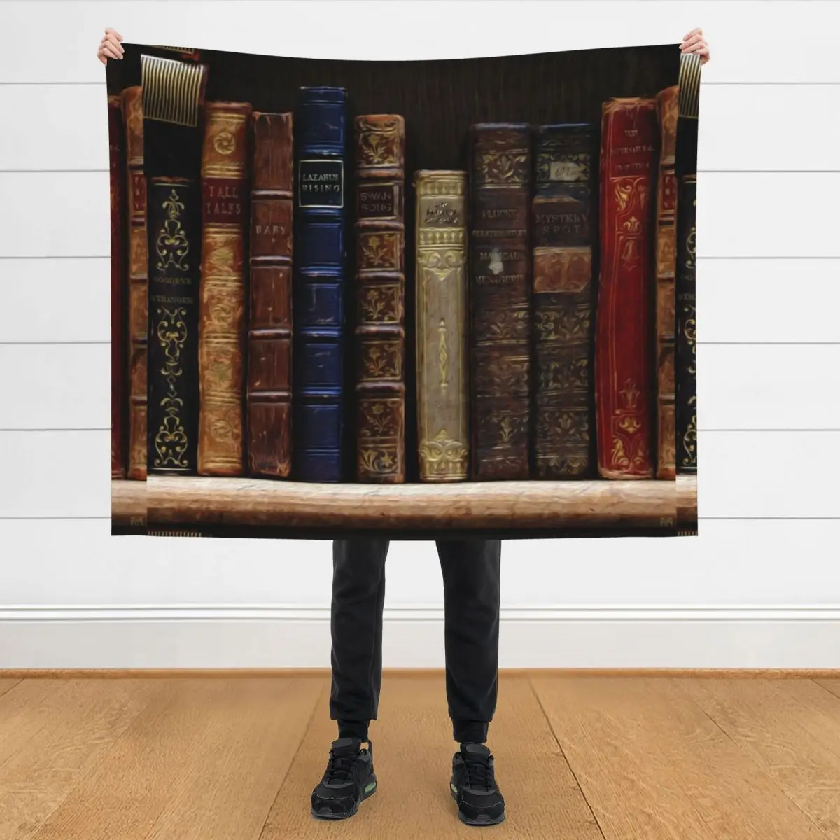 

Antique Books of Supernatural Episodes Graphic Art, Single and Repeating Pattern Throw Blanket Travel Sleeping Bag Baby Blankets