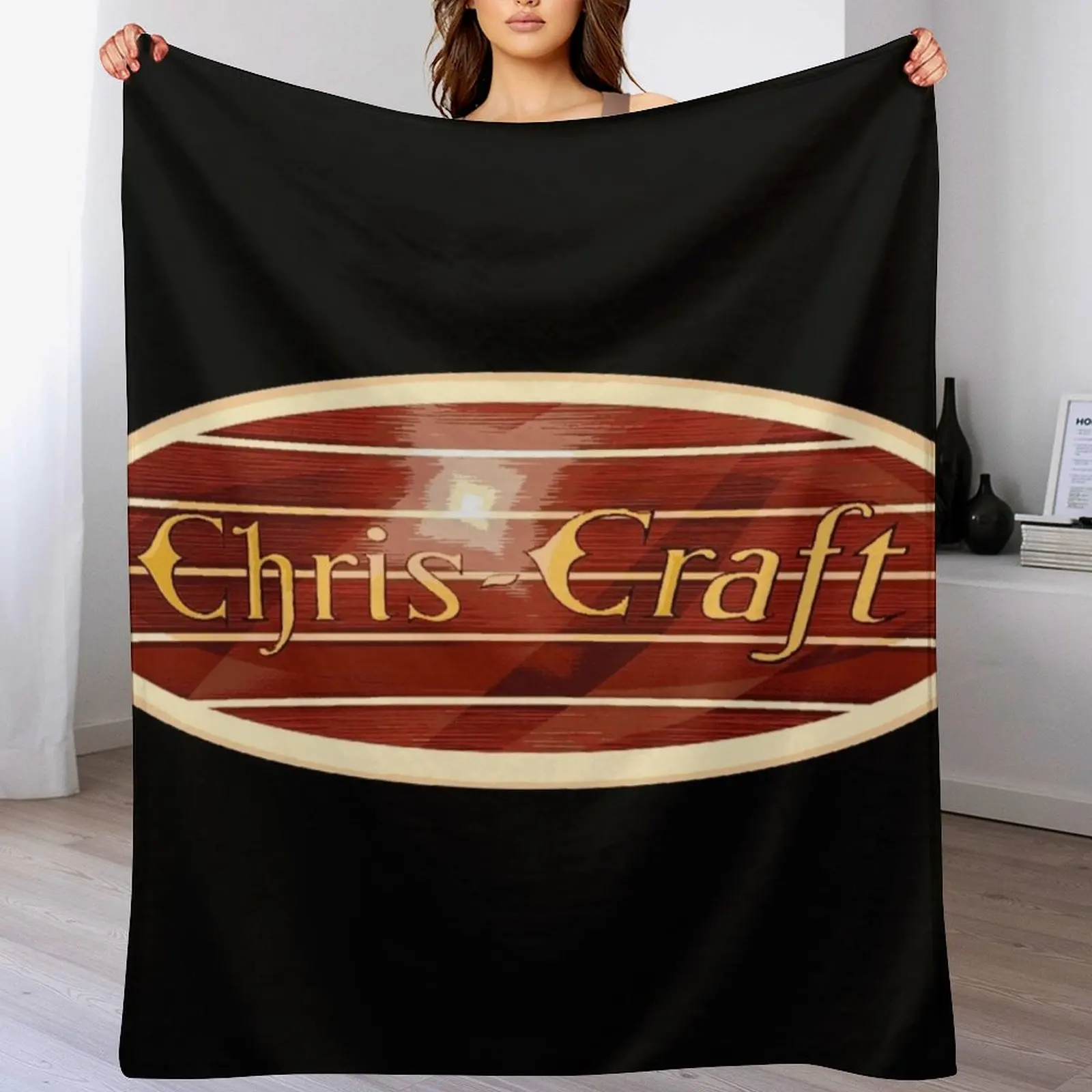 Chris Craft vintage boats USA Throw Blanket Fluffy Cozy Throw Blanket for Home Decor