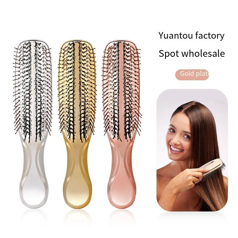 

Fluffy household gold-plated comb