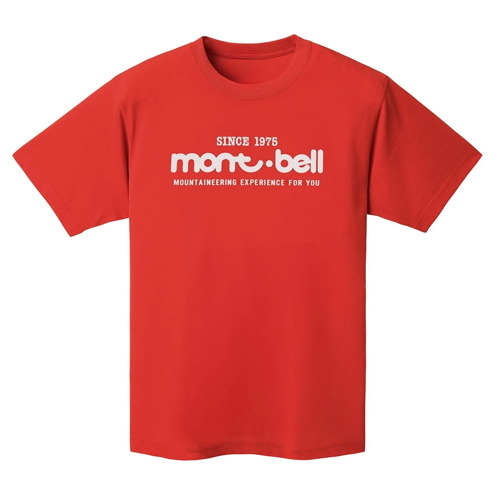 

Summer Fashion Outdoor Montbell 50th Anniversary Printed Women's Same Sports Breathable T-Shirt Short Sleeve Streetwear Top