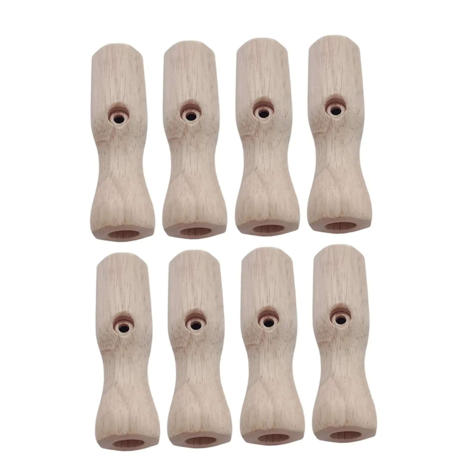 

8Pcs Foosball Table Handles Easy Install for Adults Home Game Solid Wooden