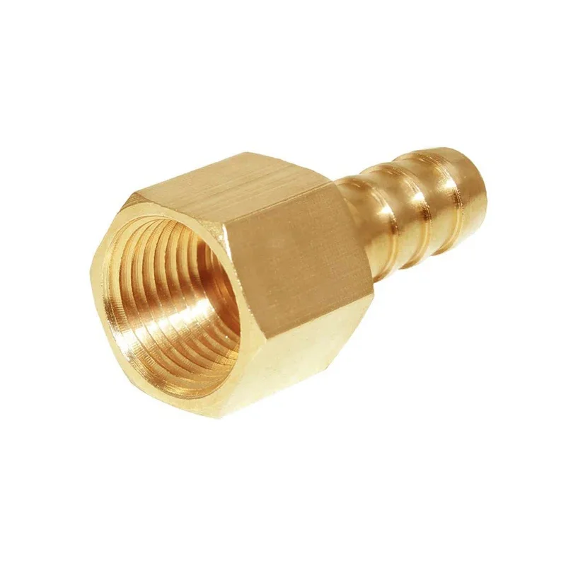 Compressor Gas Water Pipe Pagoda Connector Pipe Fitting 6 8 10 12 14mm Brass Joint Hose Thread Diameter 1/4 1/8 1/2 3/8 for Air