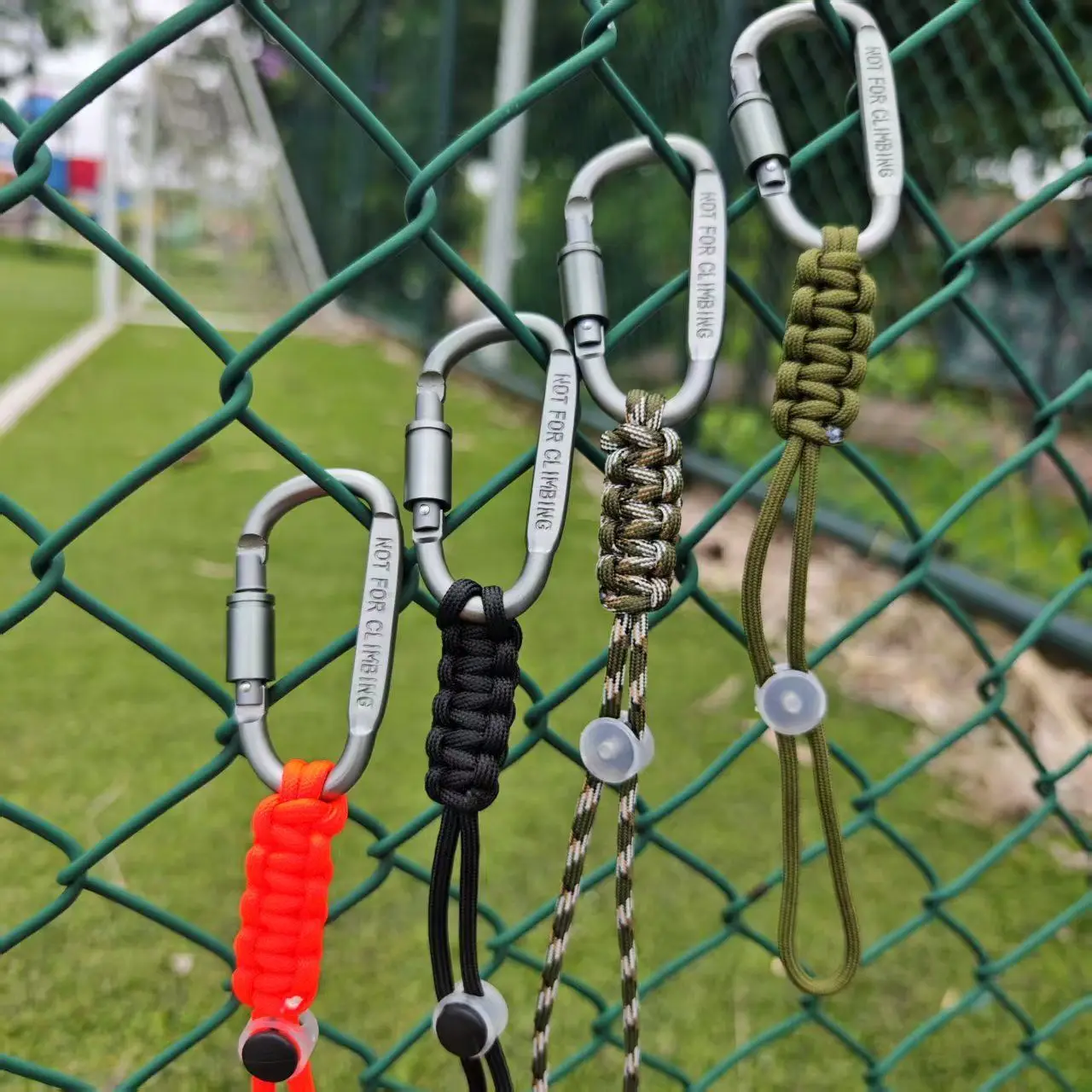 

New Handmade Umbrella Rope Aluminum Alloy Hook Portable Hanging Buckle Outdoor Hiking EDC Tool
