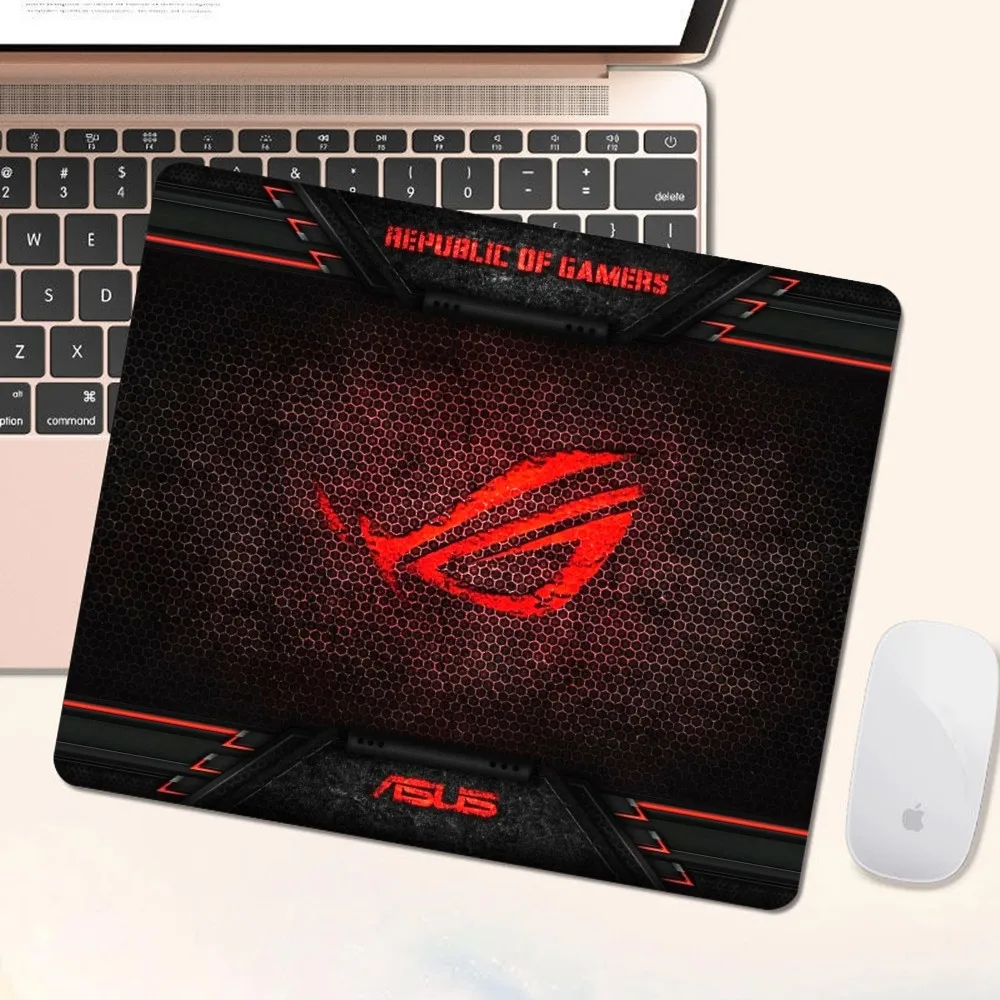 A-ASUS-ROGS Mousepad DIY Office Computer Desk Mat Table Keyboard Big Mouse Pad Laptop Cushion Non-slip for PC Mouse Carpet