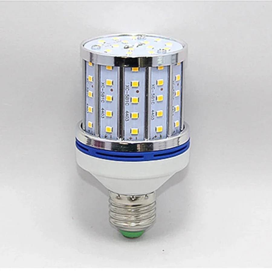 1pcs/lot 220V E27 E14 B22 30W 35W 45W LED Corn Bulbs Lamp Smd 2835 White Colo