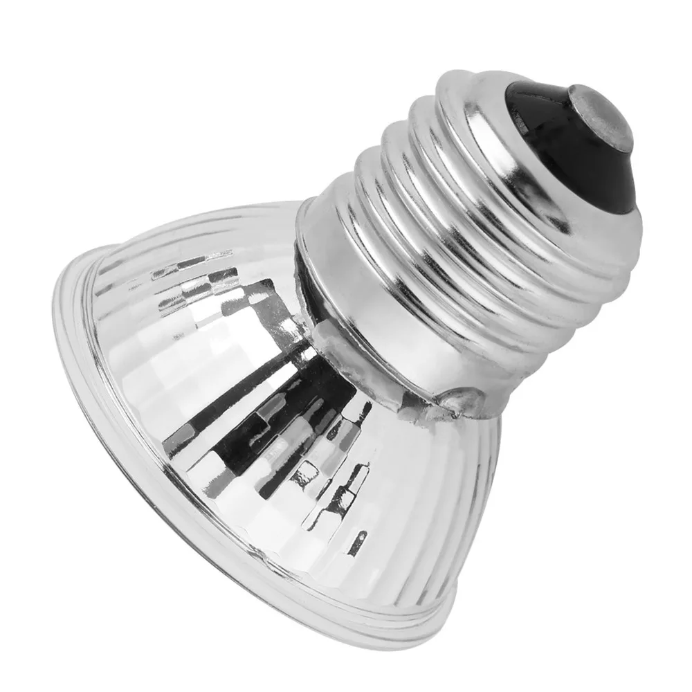 Accessory 25W Aquarium Heat Lamp 50W 220-240V Heating Light Full Spectrum Heat Lamp Reptile