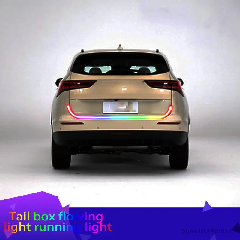 47-дюймовая полоса противотуманных фар Start Scan для 	 Хаваль Джолион 2023, х6 ч2 делает его 5 ч9 	   Красочный неоновый свет, предупреждающий стоп-сигнал, водонепроницаемый