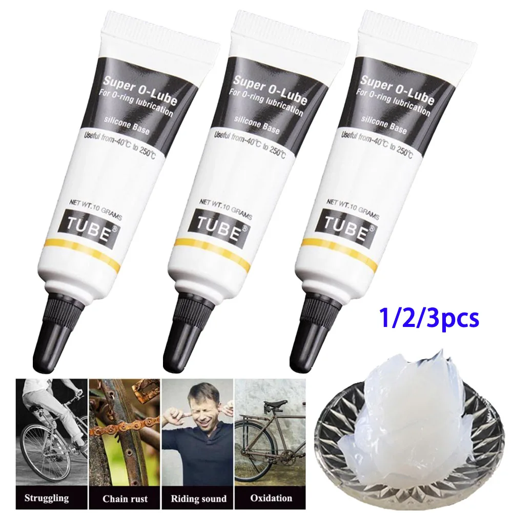 1/2/3pcs Silicone Grease Lubricant Home Improvement Hardware Waterproof Food Grade Super O-lube O-ring Machine Lubrication