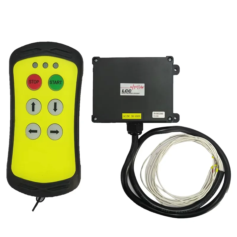 TLF A400 LCC DC10-30V remolque volquete remoto camión rampa cabrestante Control remoto grúa inalámbrica Industrial Control remoto
