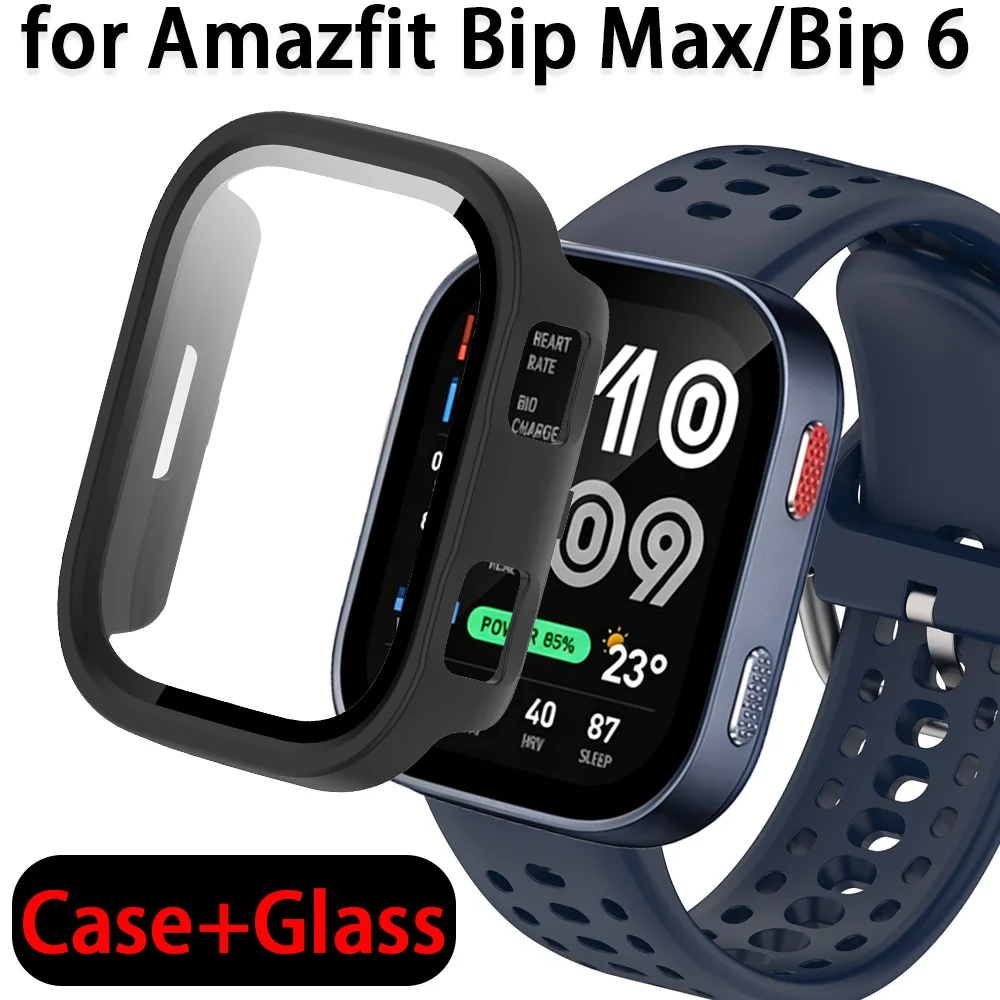 Smartwatch Watches Amazfit - PC Case+Glass for Amazfit Bip Max
