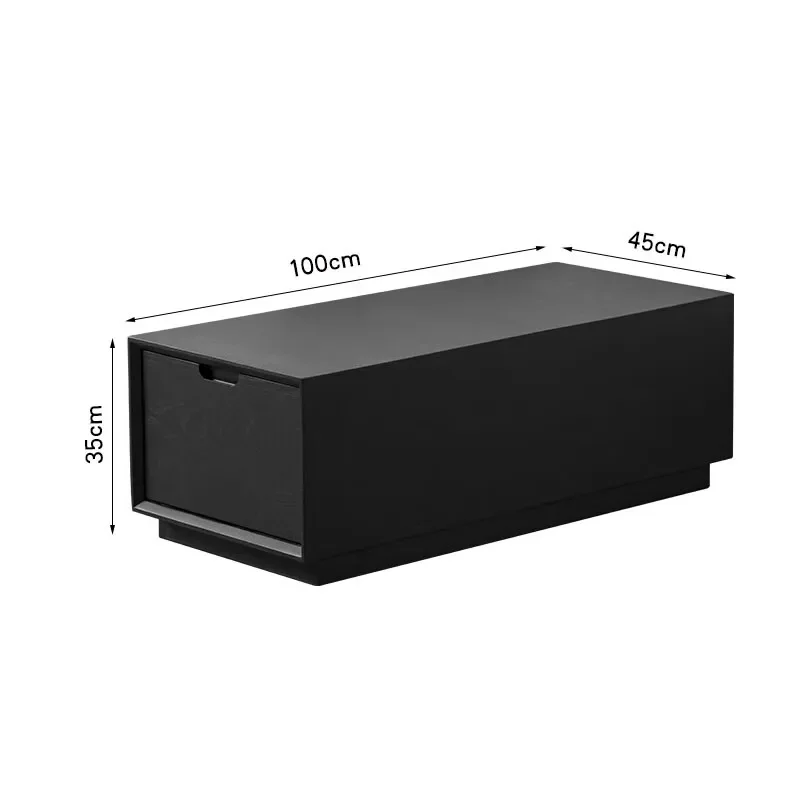 

sofa middle cabinet, Nordic solid wood side cabinet, simple sofa seam storage cabinet, living room square small coffee table