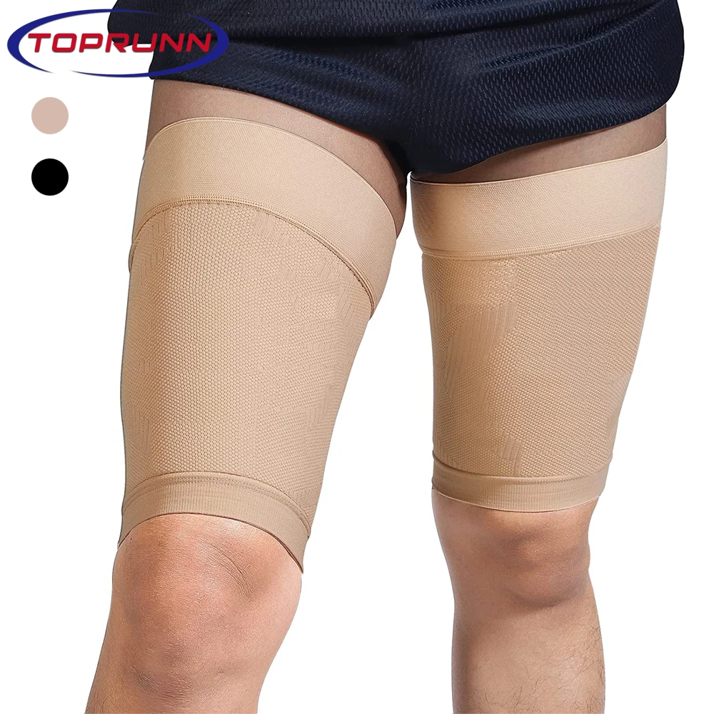 1Pair Thigh Compression Sleeve,Groin and Hamstring Support. Upper Leg Sleeves for Men and Women.Thigh Braces for Thigh Pain