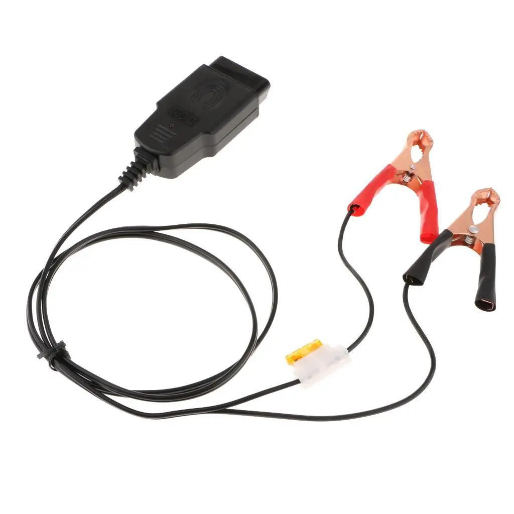 Fonte de alimentação de emergência do carro, 12v, b3-030 obd2, memória do ecu, bateria, grampos