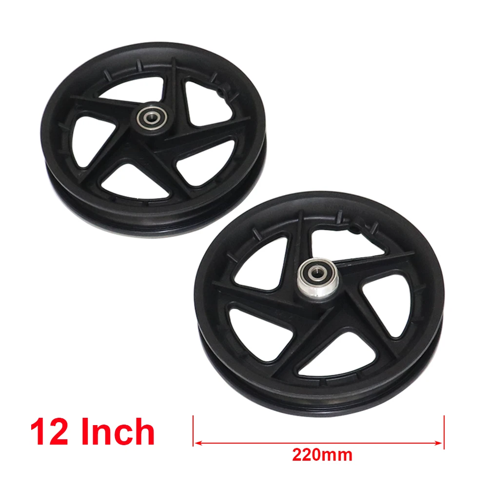 

1 Pair 12 Inch Wheel Hub For Many Gas Electric Scooter E-Bike 12'' Rim 12 1/2 X 2 1/4 12x1.75 12 1/2x2.75 Motorcycle Accessories