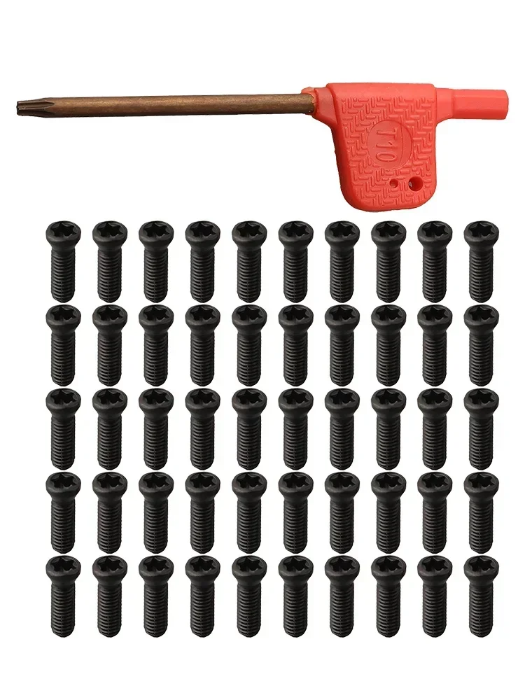 Brand New Screws Torx Machine Screw Steel With Wrench Accessories For Carbide Inserts For Lathe Tool & Screwdriver