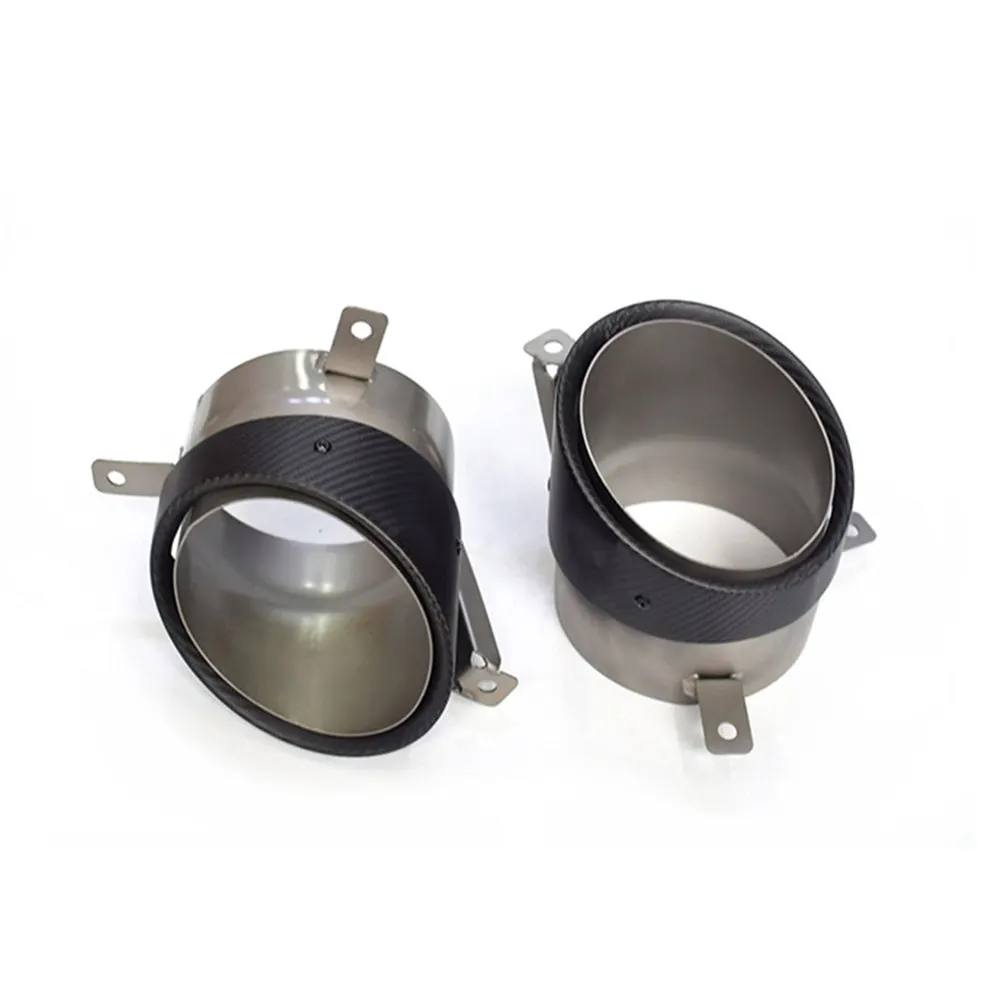 

Carbon Fiber Exhaust Tip for R8 2007 2008 2009 2010 2011 2012 2013 2014 2015 Stainless Steel for Akrapovic Car Muffler Tip