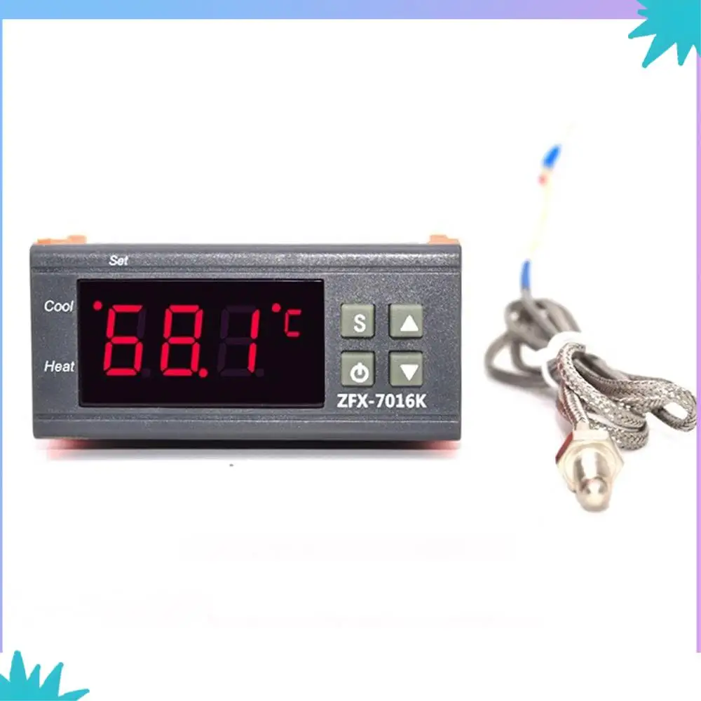 

ABZW 7016K AC 90 В-250 В 30 А светодиодный цифровой регулятор температуры промышленный термостат терморегулятор инкубатор 1-999 ℃