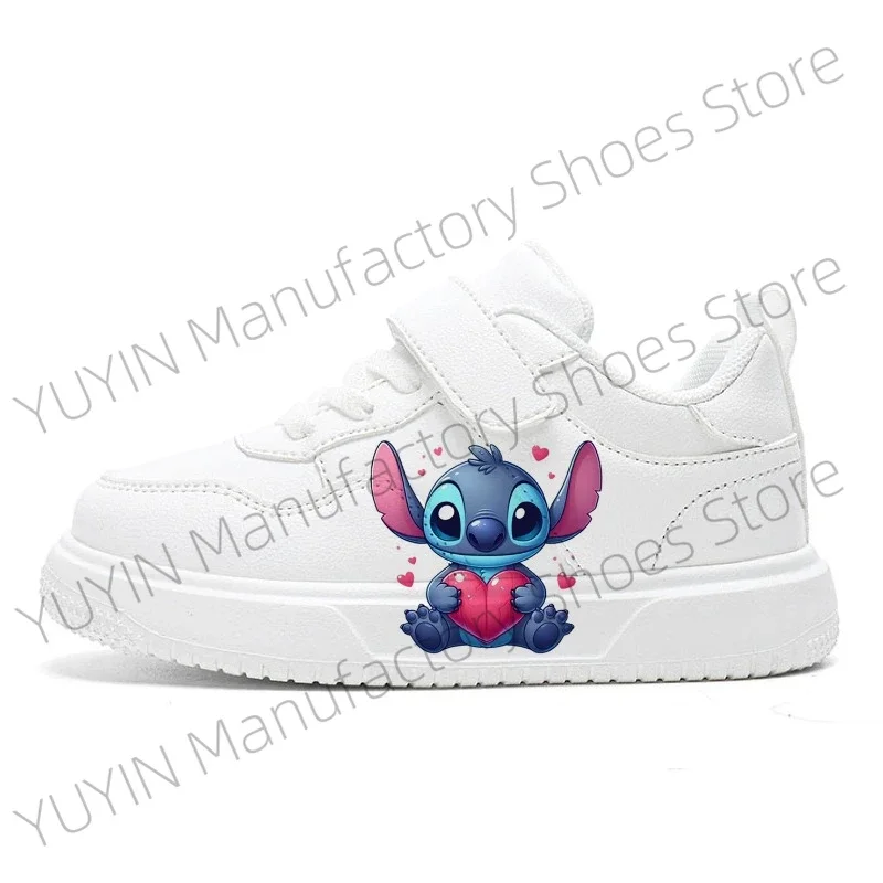 

Toddler Baby Sneakers Mickey Child Boys Girls Sport Shoes Spring Kids First Walker Soft White Shoe Zapatos Minnie Mouse Niña