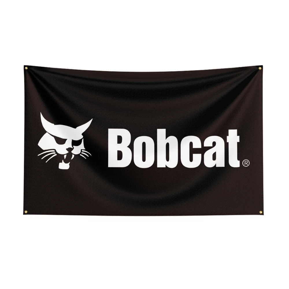 3X5Ft Bobcats mechanical tool  Flag For Decor