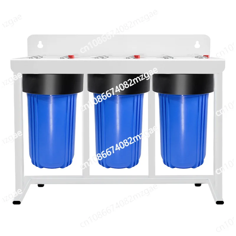 

10-Inch Three-stage Water Filtration System Outdoor RV Camping Filter Replaceable Filter Element Removes Heavy Metals