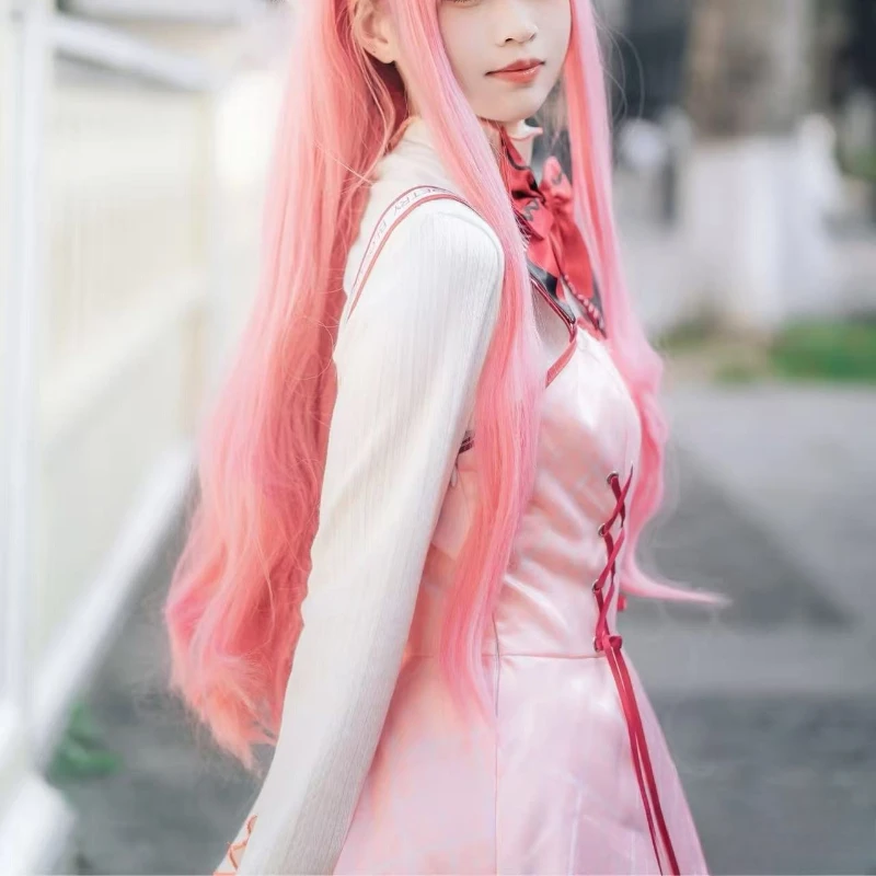 Game Infinity Nikki Elegante Lolita Prinses Roze Jurk Meisje Vrouwen Cosplay Kostuum Leuke Mode Anime Rollenspel Party Holloween