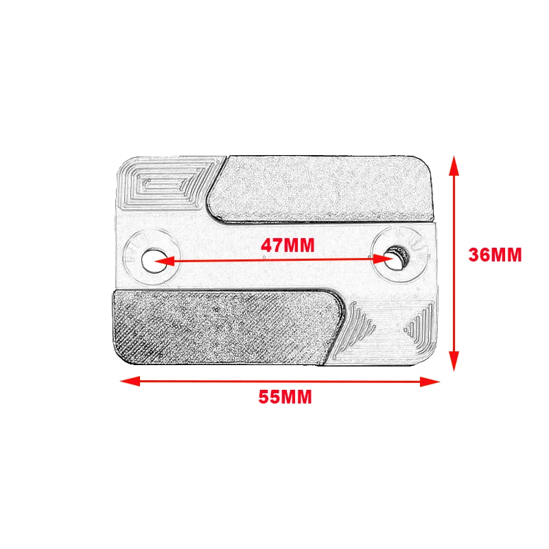 2PCS Motorcycle Accessories For HONDA TRANSALP700 TRANSALP 650 700 XLV transalp Front Brake Reservoir Fluid Tank Oil Cup Cover