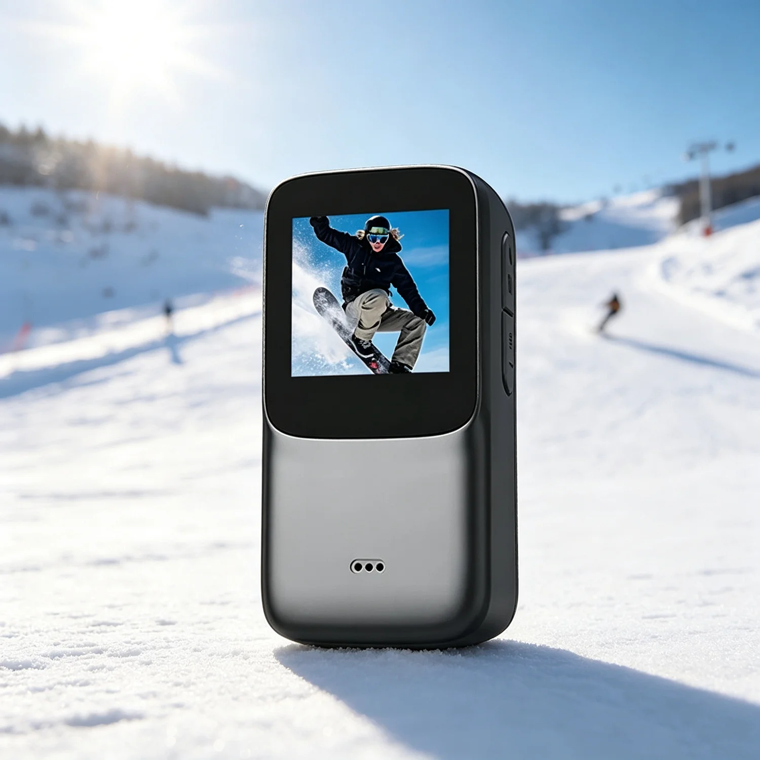 4K Waterproof Action Camera Gyro EIS Slow Motion 240fps 154° Wide Angle Ultra Light 84g 1.3