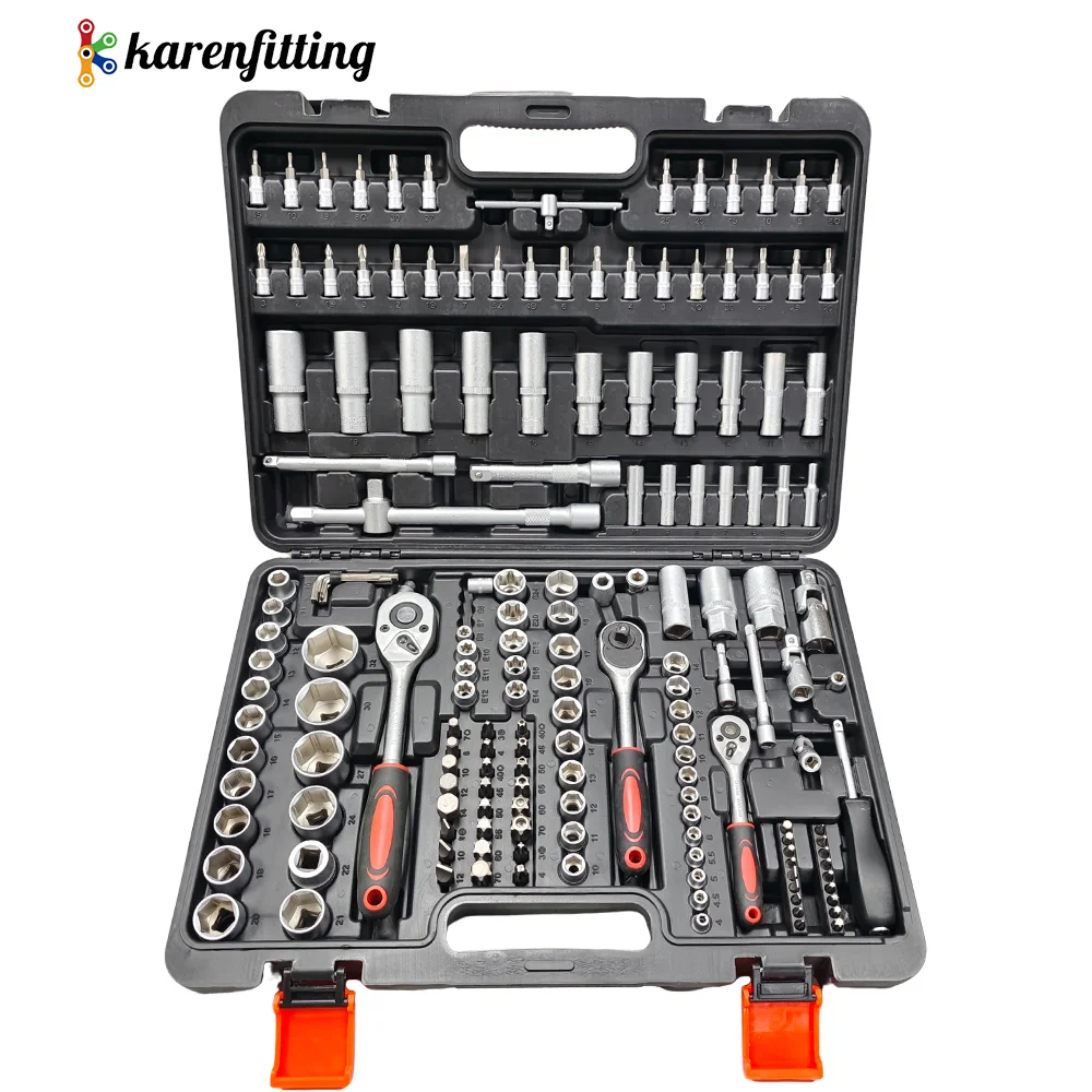 

172PCS Multifunctional Socket Ratchet Wrench Set Car Repair Tools Set Mechanic Tool Set Hardware Tool Kit
