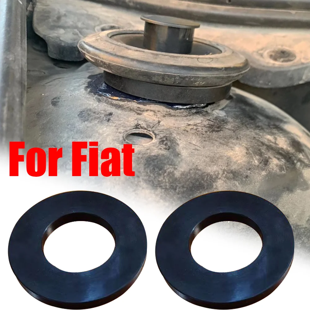 2X Shock-Absorbing Pad Bushing Car Front Hood Strut Top Rubber Mount Tower Protector For Fiat 500 Grande Punto Panda Bravo II 