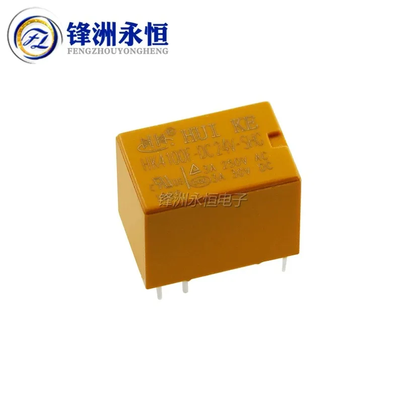 5PCS/lot Relay HK4100F-DC3V-SHG HK4100F-DC12V-SHG HK4100F-DC5V-SHG HK4100F-DC9V-SHG HK4100F-DC24V-SHG 6-pin 3A DC3V/9V/12V/24V