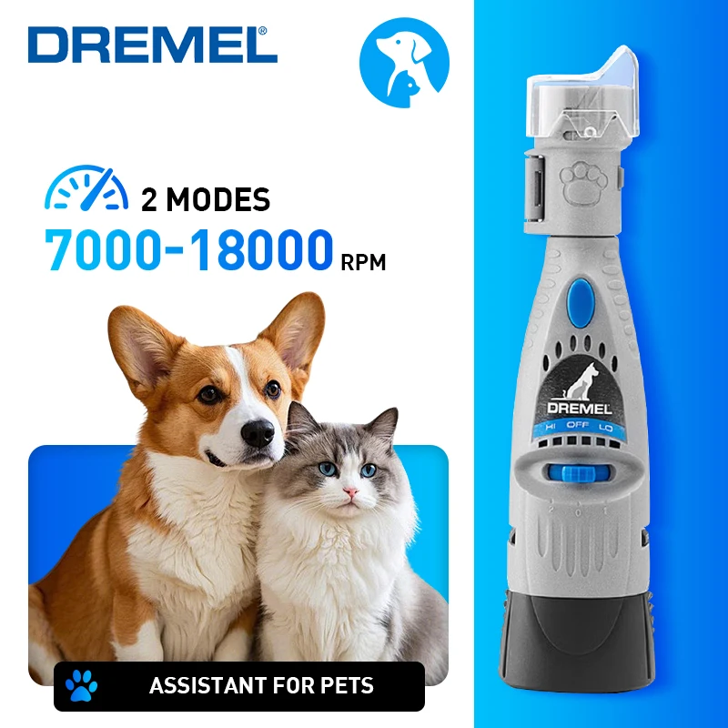 

Dremel 7020 Electric Nail File Grinder Tool Dog Nails Accessories Pet Supplies for Dogs Nail Trimmer Nail Clippers for Cats Claw