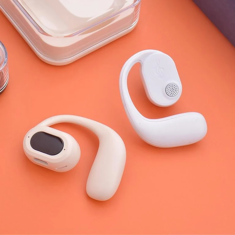 Mini Wireless Ear-mounted Bluetooth Headset Super Long Standby Stereo Conduction Concept Headphones Business Bluetooth Headset